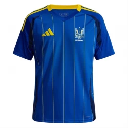 Maglia Calcio Ucraina 2024-25 Trasferta Uomo