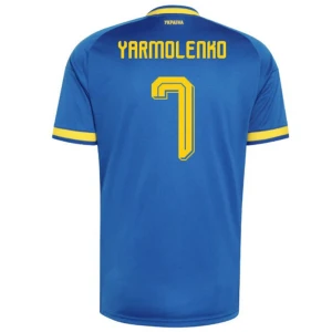 Maglia Calcio Ucraina 2026 Yarmolenko #7 Trasferta Uomo