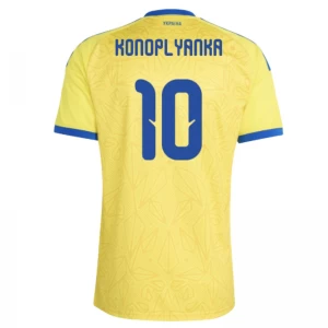 Maglia Calcio Ucraina Konoplyanka #10 2026 Prima Uomo