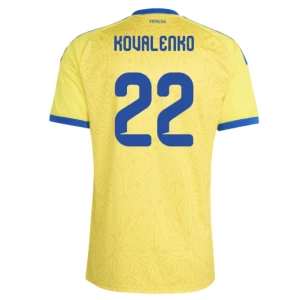 Maglia Calcio Ucraina Kovalenko #22 2026 Prima Uomo
