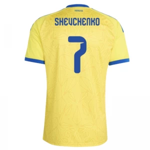 Maglia Calcio Ucraina Shevchenko #7 2026 Prima Uomo