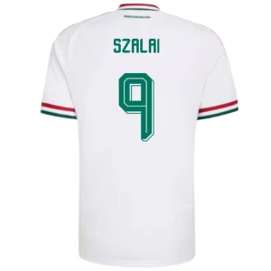 Maglia Calcio Ungheria 2026 Szalai #9 Trasferta Uomo