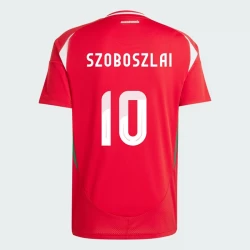 Maglia Calcio Ungheria Dominik Szoboszlai #10 Europei 2024 Prima Uomo