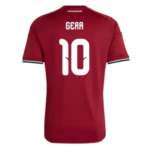 Maglia Calcio Ungheria Gera #10 2026 Prima Uomo