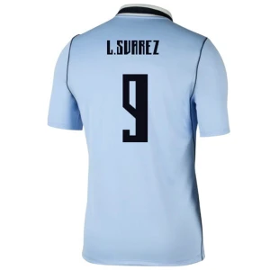 Maglia Calcio Uruguay L. Suarez #9 Mondiali 2026 Prima Uomo