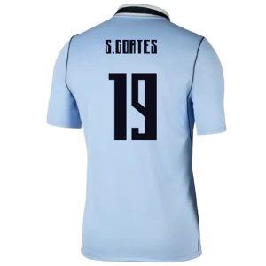 Maglia Calcio Uruguay S. Coates #19 Mondiali 2026 Prima Uomo