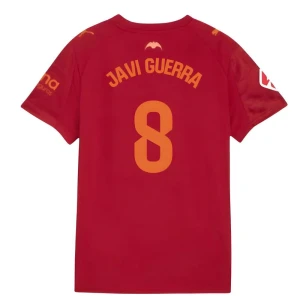 Maglia Calcio Valencia CF 2025-26 Javi Guerra #8 Trasferta Uomo