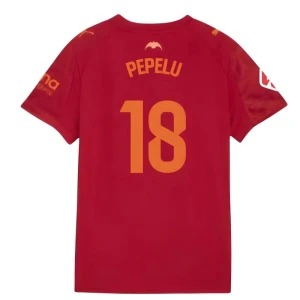Maglia Calcio Valencia CF 2025-26 Pepelu #18 Trasferta Uomo