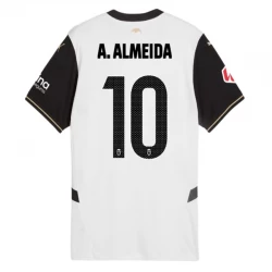 Maglia Calcio Valencia CF A. Almeida #10 2024-25 Prima Uomo