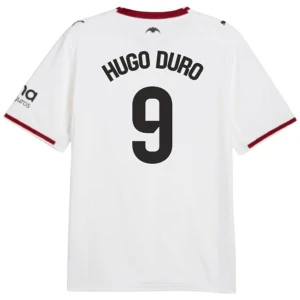 Maglia Calcio Valencia CF Hugo Duro #9 2026-27 Prima Uomo