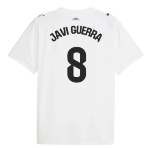 Maglia Calcio Valencia CF Javi Guerra #8 2025-26 Prima Uomo