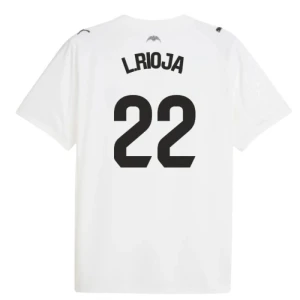 Maglia Calcio Valencia CF L. Rioja #22 2025-26 Prima Uomo