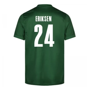 Maglia Calcio VfL Wolfsburg Christian Eriksen #24 2025-26 Prima Uomo