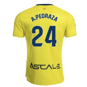Maglia Calcio Villarreal CF A. Pedraza #24 2025-26 Prima Uomo