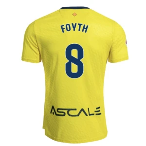 Maglia Calcio Villarreal CF Foyth #8 2025-26 Prima Uomo