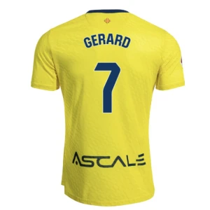 Maglia Calcio Villarreal CF Gerard #7 2025-26 Prima Uomo