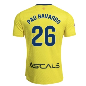 Maglia Calcio Villarreal CF Pau Navarro #26 2025-26 Prima Uomo