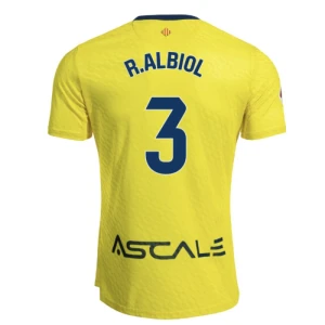 Maglia Calcio Villarreal CF R. Albiol #3 2025-26 Prima Uomo