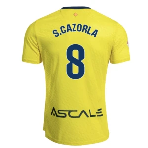 Maglia Calcio Villarreal CF S. Cazorla #8 2025-26 Prima Uomo