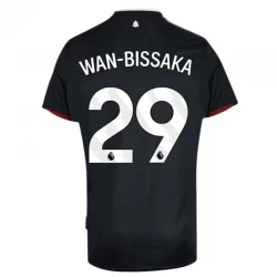 Maglia Calcio West Ham United 2024-25 Wan-bissaka #29 Trasferta Uomo