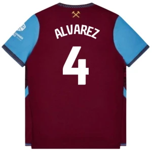 Maglia Calcio West Ham United Alvarez #4 2026-27 Prima Uomo