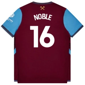 Maglia Calcio West Ham United Noble #16 2026-27 Prima Uomo
