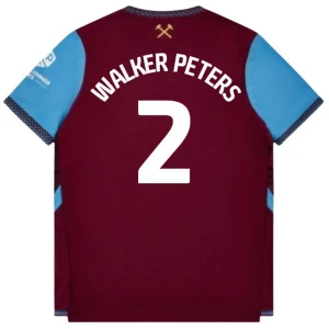 Maglia Calcio West Ham United Walker Peters #2 2026-27 Prima Uomo