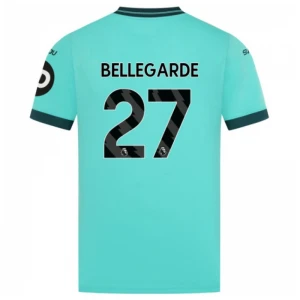 Maglia Calcio Wolverhampton Wanderers 2025-26 Bellegarde #27 Trasferta Uomo
