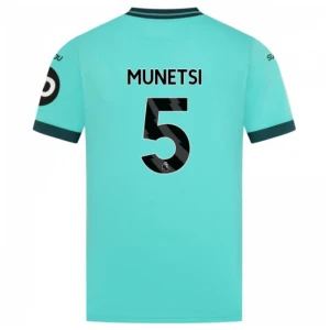 Maglia Calcio Wolverhampton Wanderers 2025-26 Munetsi #5 Trasferta Uomo