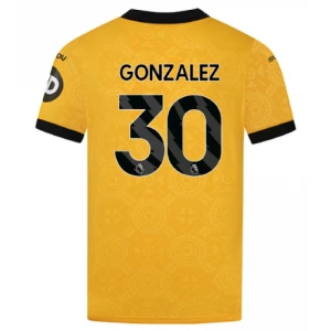 Maglia Calcio Wolverhampton Wanderers Gonzalez #30 2025-26 Prima Uomo