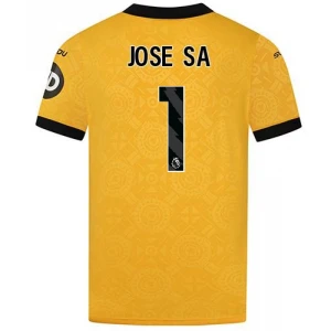 Maglia Calcio Wolverhampton Wanderers Jose Sa #1 2025-26 Prima Uomo
