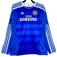 Maglia Chelsea FC Champions League Final Retro 2011-12 Prima Uomo Manica Lunga