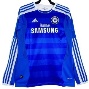 Maglia Chelsea FC Champions League Final Retro 2011-12 Prima Uomo Manica Lunga