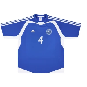 Maglia Danimarca 2004 Europei Terza