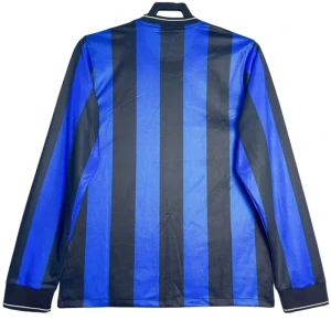 Maglia Inter Milan Champions League Final Retro 2010-11 Prima Uomo Manica Lunga