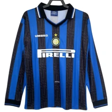 Maglia Inter Milan Retro 1997-98 Prima Uomo Manica Lunga