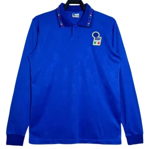 Maglia Italia Retro 1994 Prima Uomo Manica Lunga