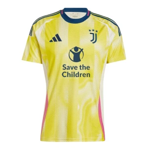 Maglia Juventus FC 2024-25 Save The Children Trasferta