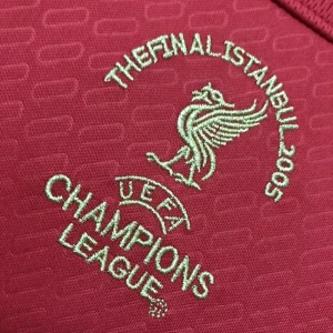 Maglia Liverpool FC Champions League Final Retro 2004-06 Prima Uomo Manica Lunga