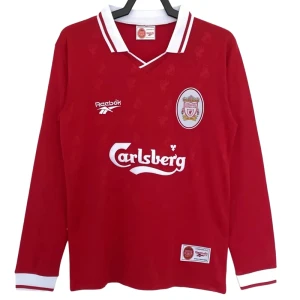 Maglia Liverpool FC Retro 1996-98 Prima Uomo Manica Lunga