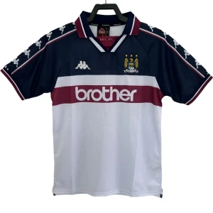 Maglia Manchester City Retro 1997-98 Trasferta Uomo
