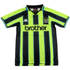 Maglia Manchester City Retro 1998-99 Trasferta Uomo