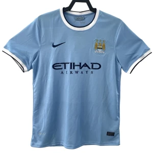 Maglia Manchester City Retro 2013-14 Prima Uomo