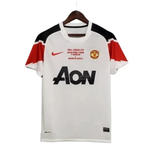 Maglia Manchester United Champions League Final Retro 2010-11 Trasferta Uomo