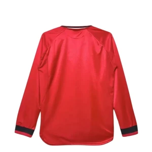 Maglia Manchester United Retro 1999-00 Prima Uomo Manica Lunga