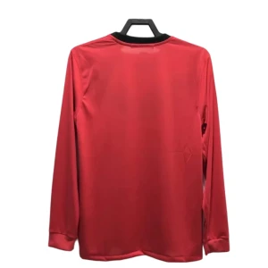 Maglia Manchester United Retro 2009-10 Prima Uomo Manica Lunga