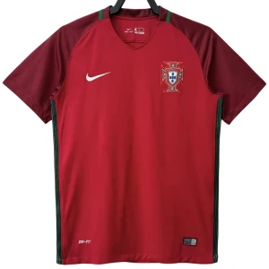 Maglia Portogallo UEFA Euro Retro 2016 Prima Uomo