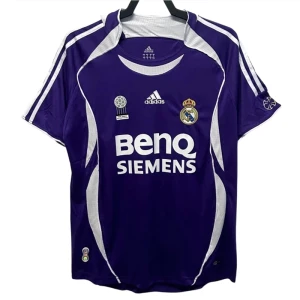 Maglia Real Madrid Retro 2006-07 Trasferta Uomo