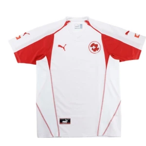 Maglia Svizzera 2004 Europei Trasferta