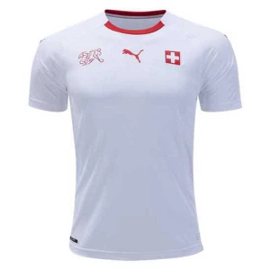 Maglia Svizzera 2018 Mondiali Trasferta